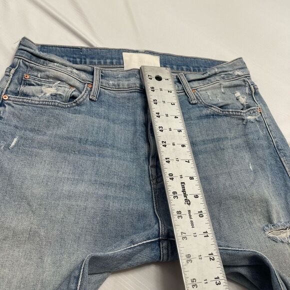 Mother The Scrapper Ankle Wicked Wild Calling Denim Jeans Size 29 - Picture 3 of 11